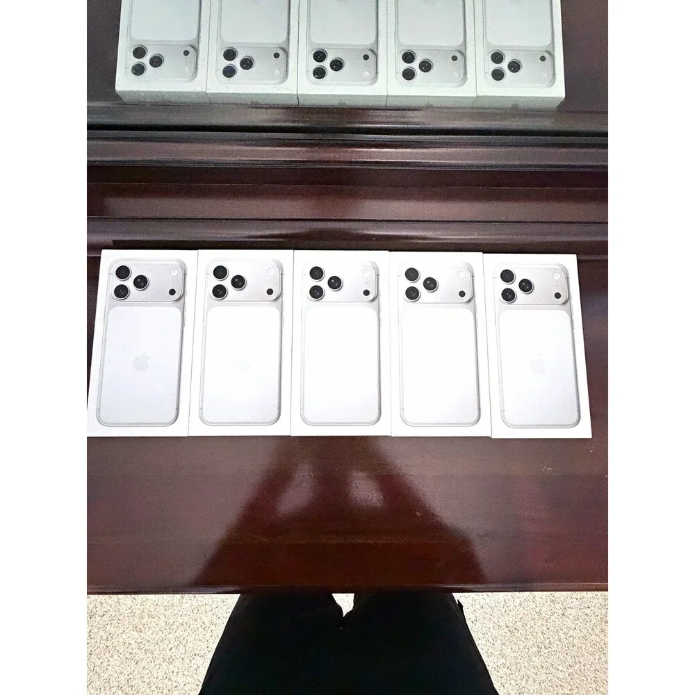 Apple Empty iPhone Packaging Box White Cardboard Retail Packaging